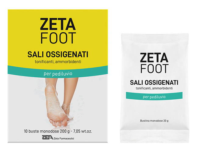 ZETAFOOT SALI OSSIGENATI 10X20 G - Farmacia De Pasquale