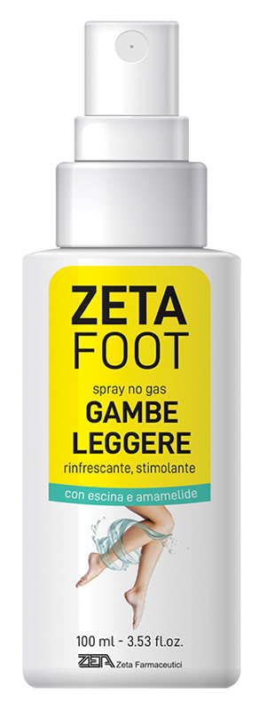 ZETAFOOT SPRAY NO GAS GAMBE LEGGERE 100 ML - Farmacia De Pasquale