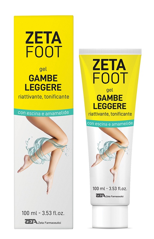 ZETAFOOT GEL GAMBE LEGGERE 100 ML - Farmacia De Pasquale