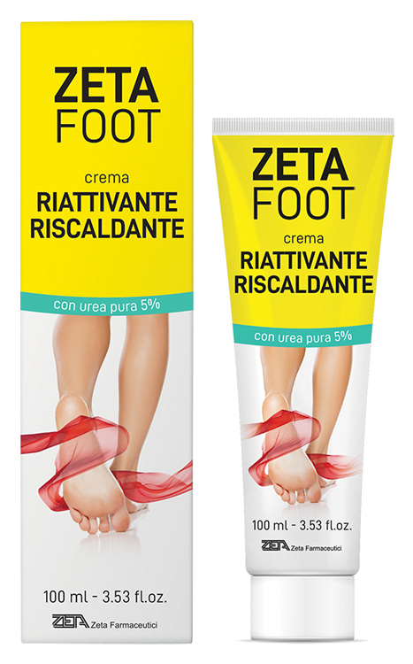 ZETAFOOT CREMA RIATTIVA RISCALDANTE 100 ML - Farmacia De Pasquale