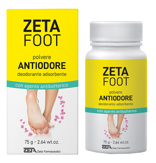 ZETAFOOT POLVERE ANTIODORE 75 G - Farmacia De Pasquale