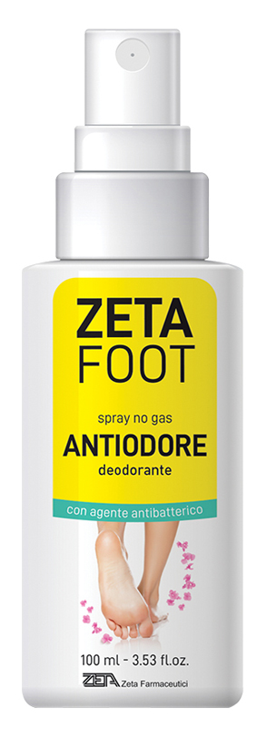 ZETAFOOT SPRAY ANTIODORE 100 ML - Farmacia De Pasquale