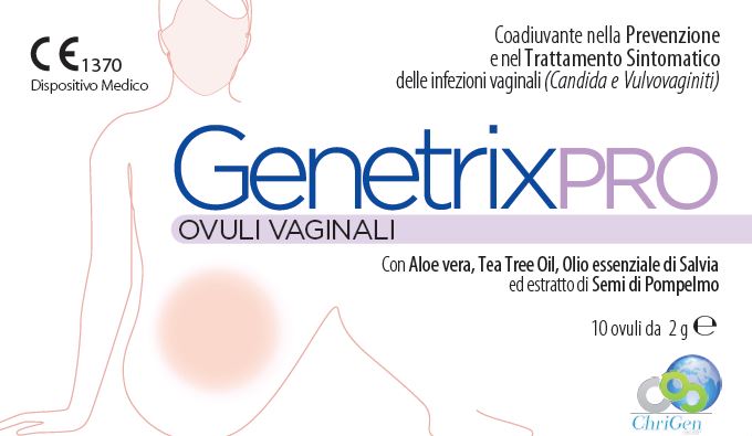 GENETRIX PRO 10 OVULI VAGINALI 2 G - Farmacia De Pasquale