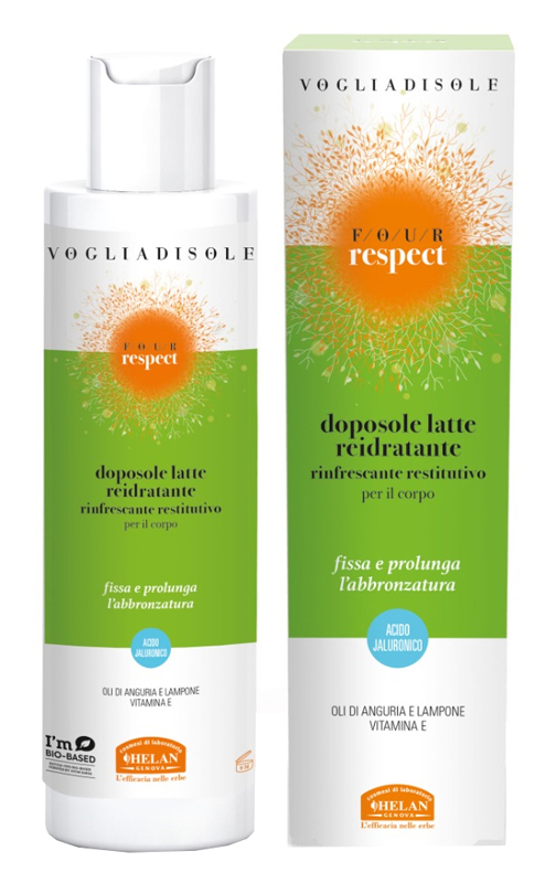 VOGLIADISOLE RESPECT LATTE SOL DOPOSOLE RESTITUTIVO CALMANTE 200 ML - Farmacia De Pasquale