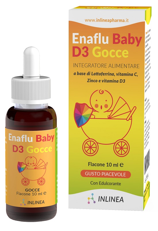 ENAFLU BABY D3 GOCCE 10 ML - Farmacia De Pasquale
