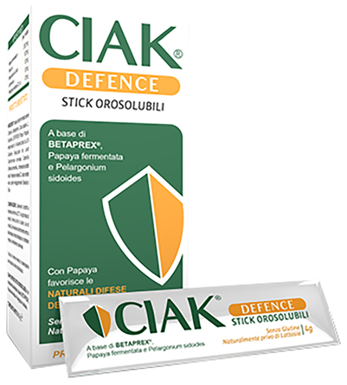 CIAK DEFENCE 15 STICK OROSOLUBILI - Farmacia De Pasquale