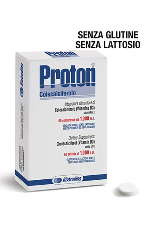 PROTON 60 COMPRESSE 1000 UI - Farmacia De Pasquale