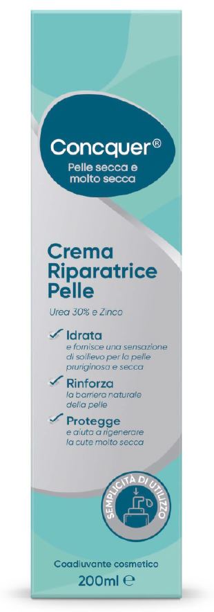 CONCQUER CREMA RIPARATRICE PELLE 200 ML - Farmacia De Pasquale