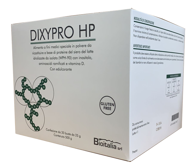 DIXYPRO HP CIOCCOLATO 20 BUSTINE 25 G - Farmacia De Pasquale