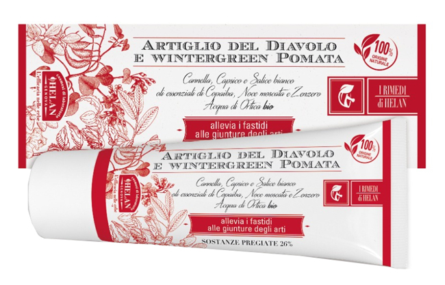 I RIMEDI DI HELAN ARTIGLIO DIAVOLO WINTERGREEN POMATA 75 ML - Farmacia De Pasquale