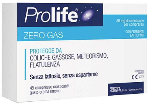 PROLIFE ZEROGAS 45 COMPRESSE - Farmacia De Pasquale
