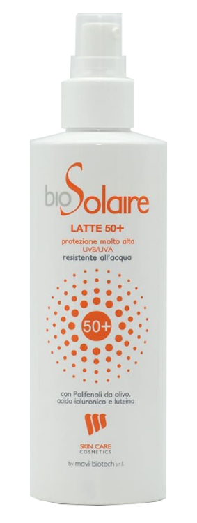 BIOSOLAIRE LATTE 50+ PROTEZIONE MOLTO ALTA 200 ML - Farmacia De Pasquale
