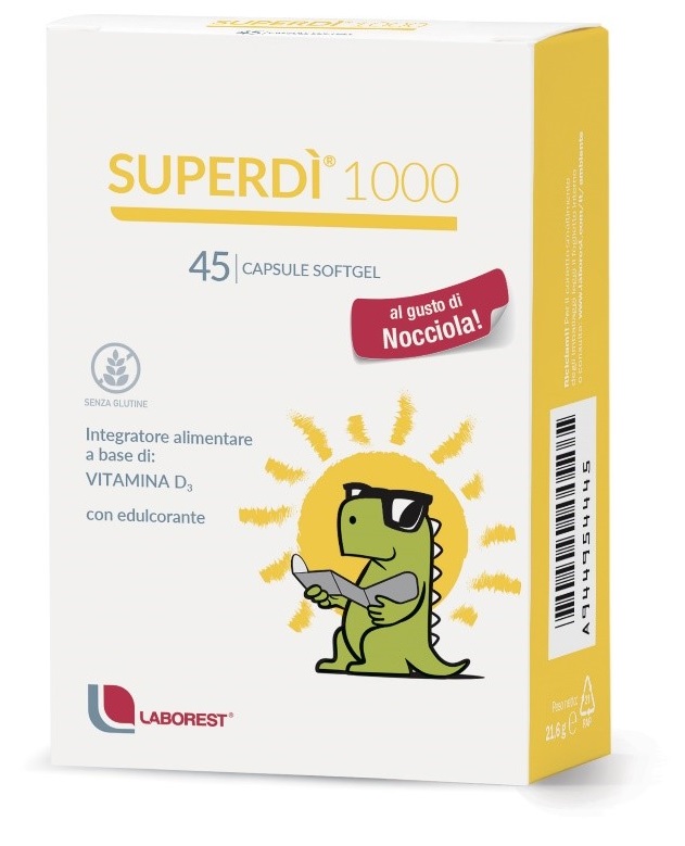 SUPERDI' 1000 45 CAPSULE - Farmacia De Pasquale