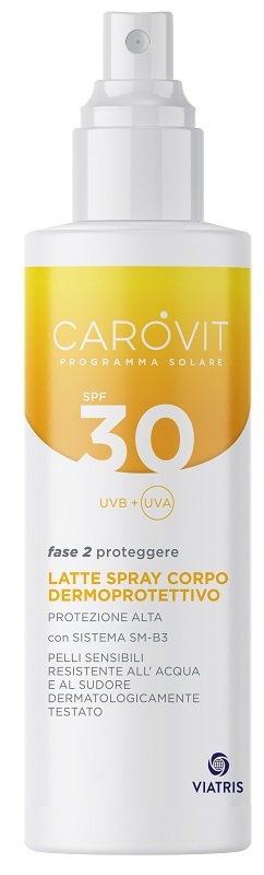 CAROVIT PROGRAMMA SOLARE LATTE CORPO SPF30 200 ML - Farmacia De Pasquale