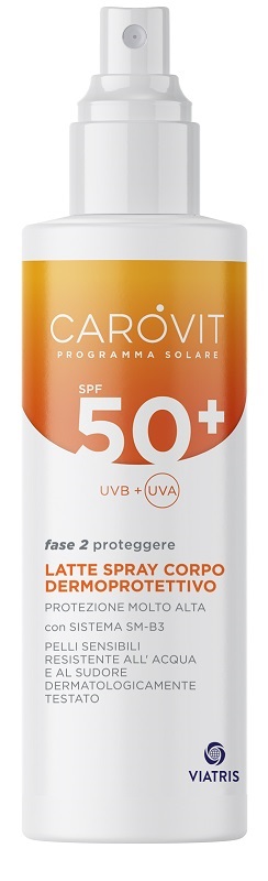 CAROVIT PROGRAMMA SOLARE LATTE CORPO SPF50+ 200 ML - Farmacia De Pasquale