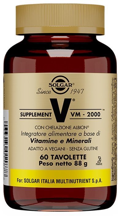 SUPPLEMENT VM 2000 60 TAVOLETTE - Farmacia De Pasquale