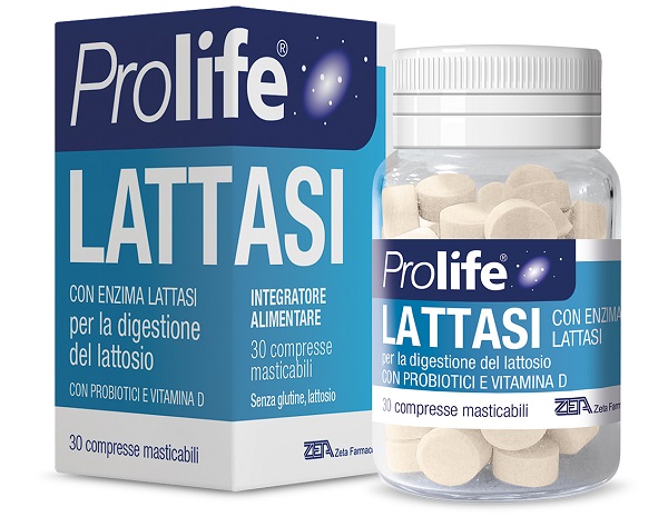 PROLIFE LATTASI 30 COMPRESSE MASTICABILI - Farmacia De Pasquale