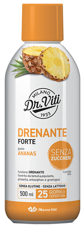 DRENANTE FORTE ANANAS 500 ML - Farmacia De Pasquale