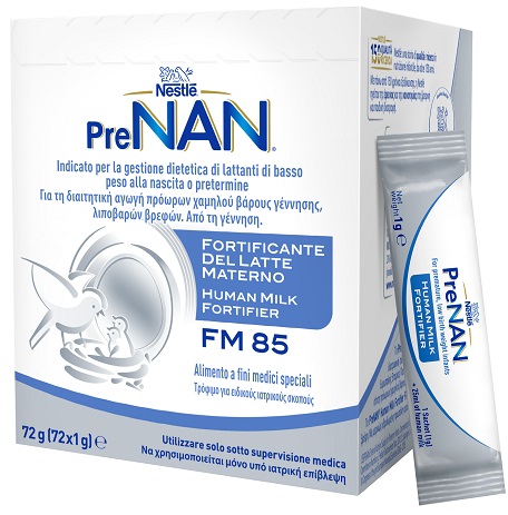 PRENAN FORTIFICANTE DEL LATTE MATERNO FM85 72 BUSTINE X 1 G - Farmacia De Pasquale