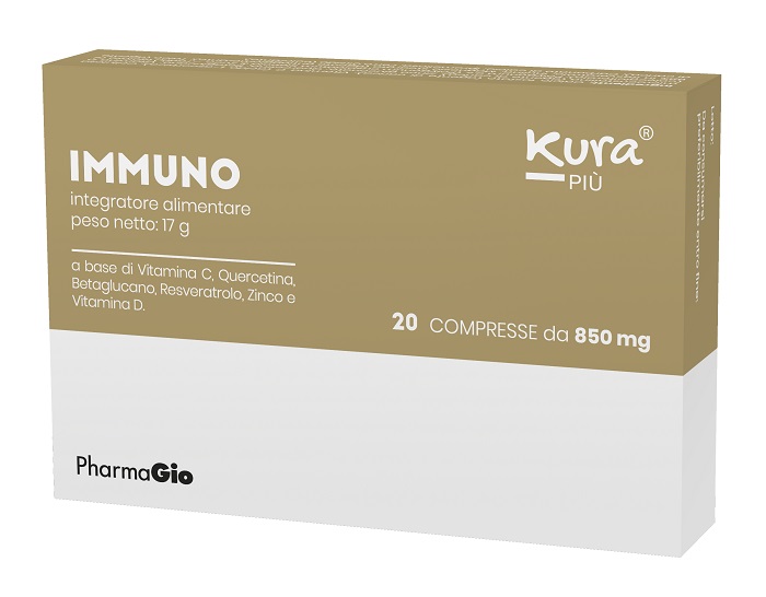 KURA PIU' IMMUNO 20 COMPRESSE - Farmacia De Pasquale