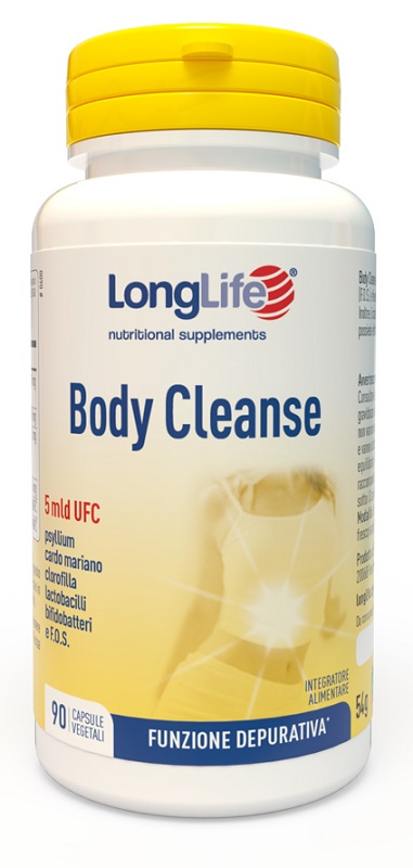 LONGLIFE BODY CLEANSE 90 CAPSULE VEGETALI - Farmacia De Pasquale