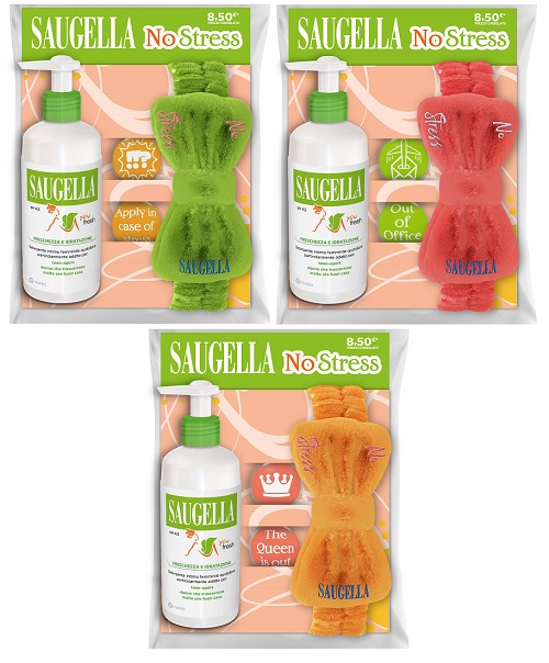 SAUGELLA YOUFRESH NO STRESS BUNDLE COMPOSTO DA 1 YOUFRESH 200 ML + GADGET FASCIA CAPELLI + GADGET 2 PATCH OCCHI - Farmacia De Pasquale