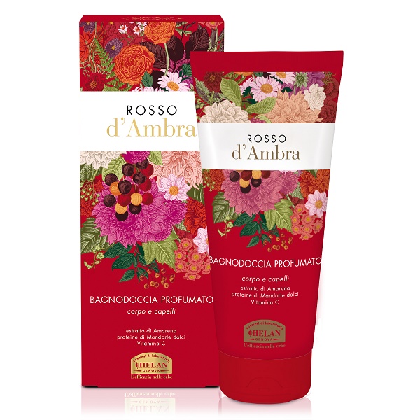 ROSSO D'AMBRA BAGNODOCCIA PROFUMATO 200 ML - Farmacia De Pasquale