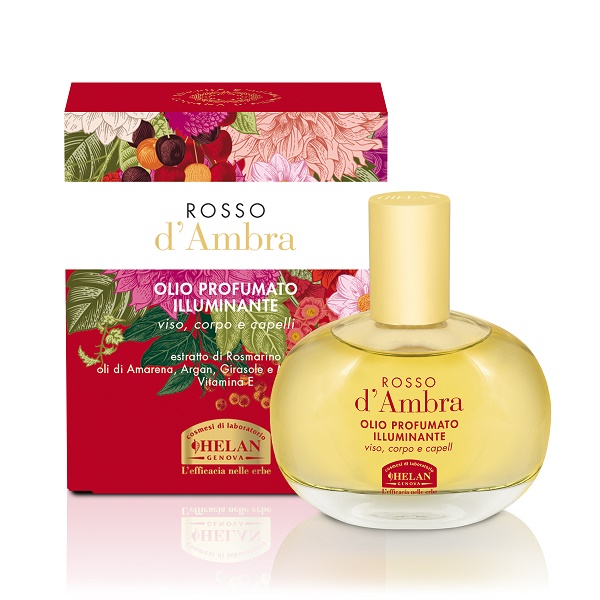 ROSSO D'AMBRA OLIO PROFUMATO ILLUMINANTE 50 ML - Farmacia De Pasquale