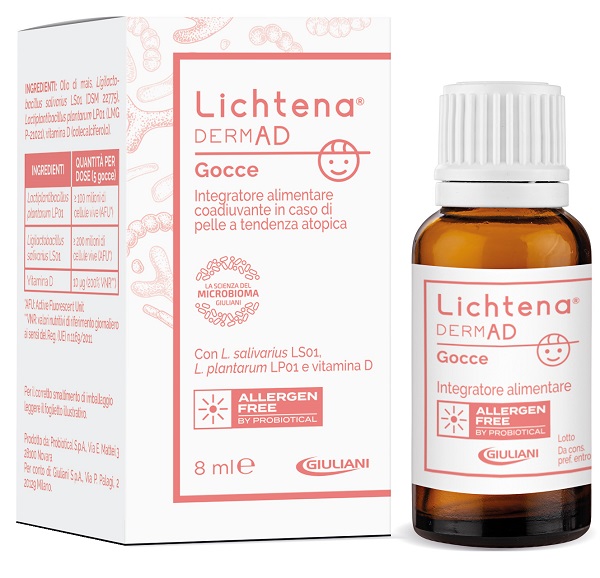 LICHTENA DERMAD GOCCE 8 ML - Farmacia De Pasquale