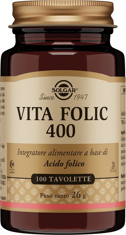 VITA FOLIC 400 100 TAVOLETTE - Farmacia De Pasquale