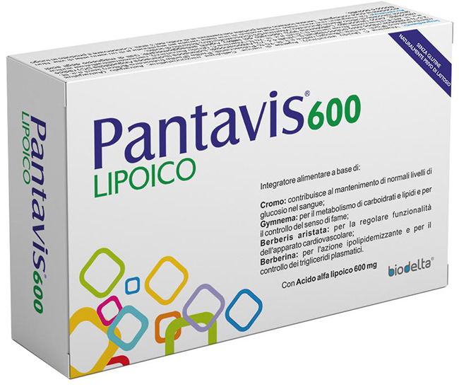 PANTAVIS 600 LIPOICO 30 COMPRESSE - Farmacia De Pasquale