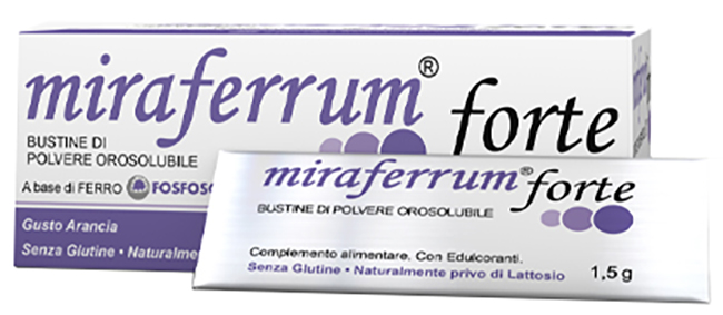 MIRAFERRUM FORTE 20 BUSTINE DA 1,5 G - Farmacia De Pasquale