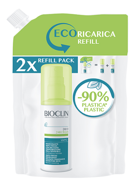 BIOCLIN DEO 24H FRESH VAPO RICARICA 200 ML - Farmacia De Pasquale
