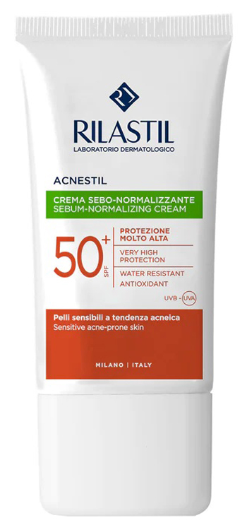 RILASTIL SUN SYSTEM ACNESTIL CREMA SPF50+ 40 ML - Farmacia De Pasquale