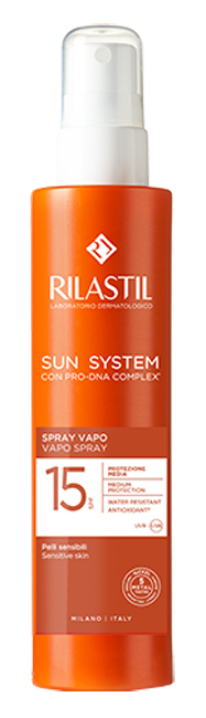 RILASTIL SUN SYSTEM SPRAY VAPO SPF15 200 ML - Farmacia De Pasquale