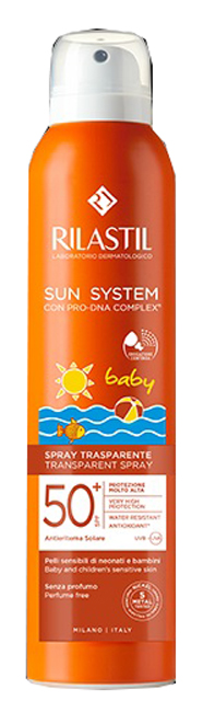 RILASTIL SUN SYSTEM BABY SPRAY VAPO SPF50+ 200 ML - Farmacia De Pasquale