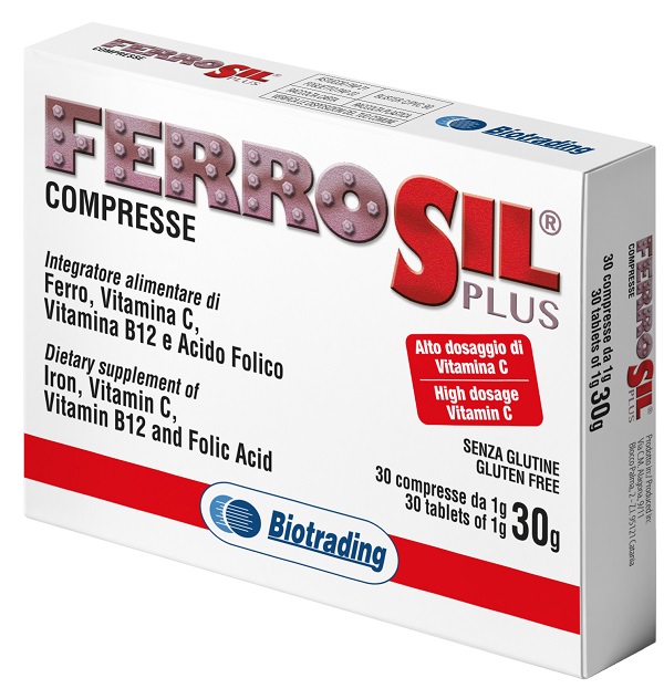 FERROSIL PLUS 30 COMPRESSE - Farmacia De Pasquale