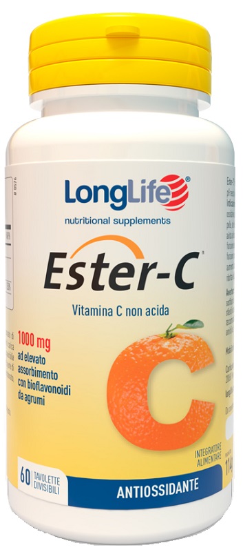 LONGLIFE ESTER C 1000MG 60 TAVOLETTE - Farmacia De Pasquale