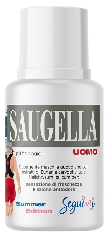 SAUGELLA UOMO PH FISIOLOGICO DETERGENTE MASCHILE QUOTIDIANO 100 ML - Farmacia De Pasquale