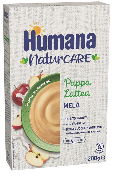 HUMANA PAPPA LATTEA MELA 200 G - Farmacia De Pasquale