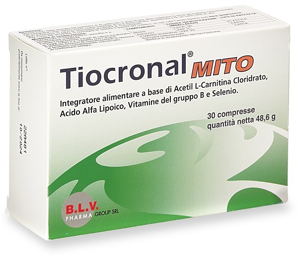 TIOCRONAL MITO 30 COMPRESSE - Farmacia De Pasquale