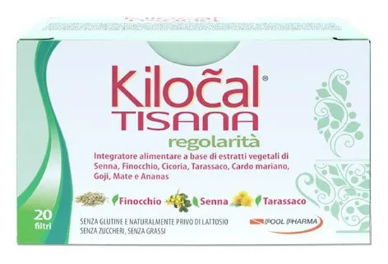 KILOCAL TISANA REGOLARITA' 20 FILTRI - Farmacia De Pasquale