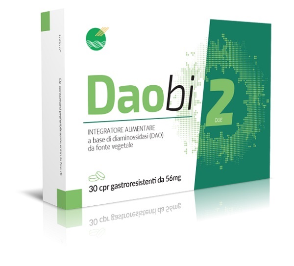DAOBI 2 30 COMPRESSE GASTRORESISTENTI DA 56 MG SENZA GLUTINE - Farmacia De Pasquale
