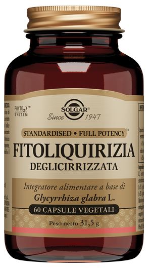 FITOLIQUIRIZIA DEGLICIRIZZATA 60 CAPSULE VEGETALI - Farmacia De Pasquale