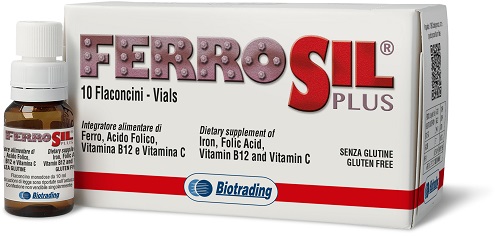 FERROSIL PLUS 10 FLACONCINI - Farmacia De Pasquale