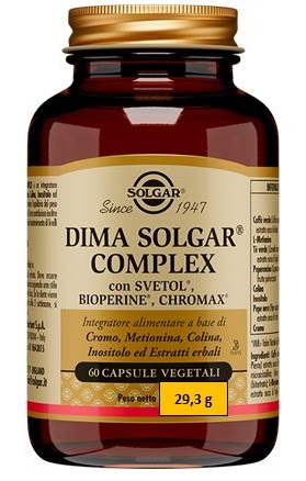 DIMA SOLGAR COMPLEX 60 CAPSULE VEGETALI - Farmacia De Pasquale
