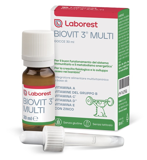 BIOVIT 3 MULTI GOCCE 30 ML - Farmacia De Pasquale