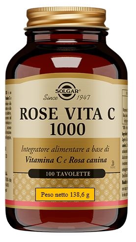 ROSE VITA C 1000 100 TAVOLETTE - Farmacia De Pasquale