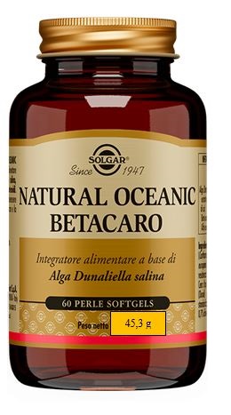 NATURAL OCEANIC BETACARO 60 PERLE - Farmacia De Pasquale