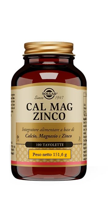 CAL MAG ZINCO 100 TAVOLETTE - Farmacia De Pasquale
